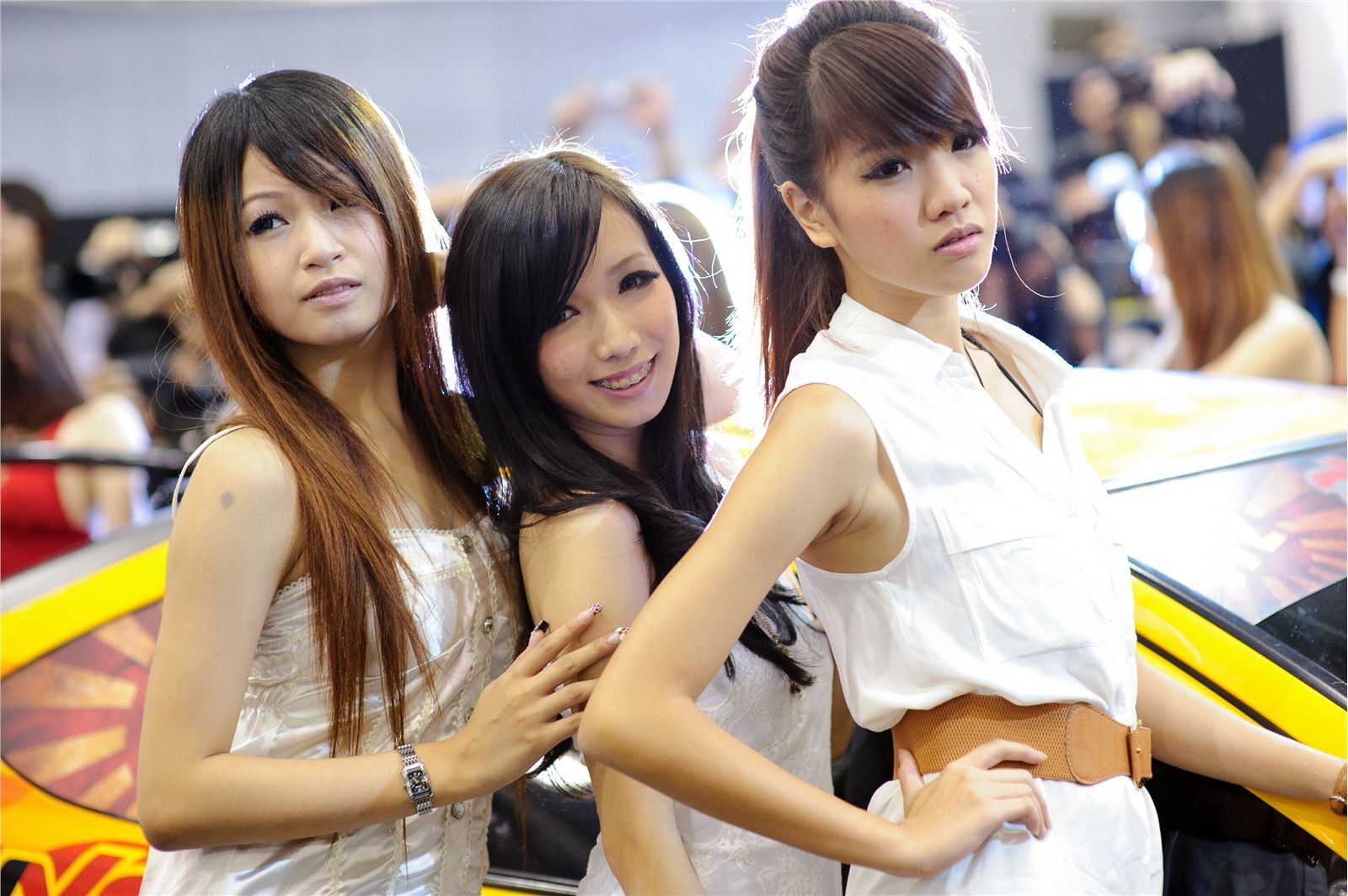 Super Import night 美女车模特写真　国内性感美女